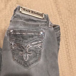 Rock Revival Crop Jeans